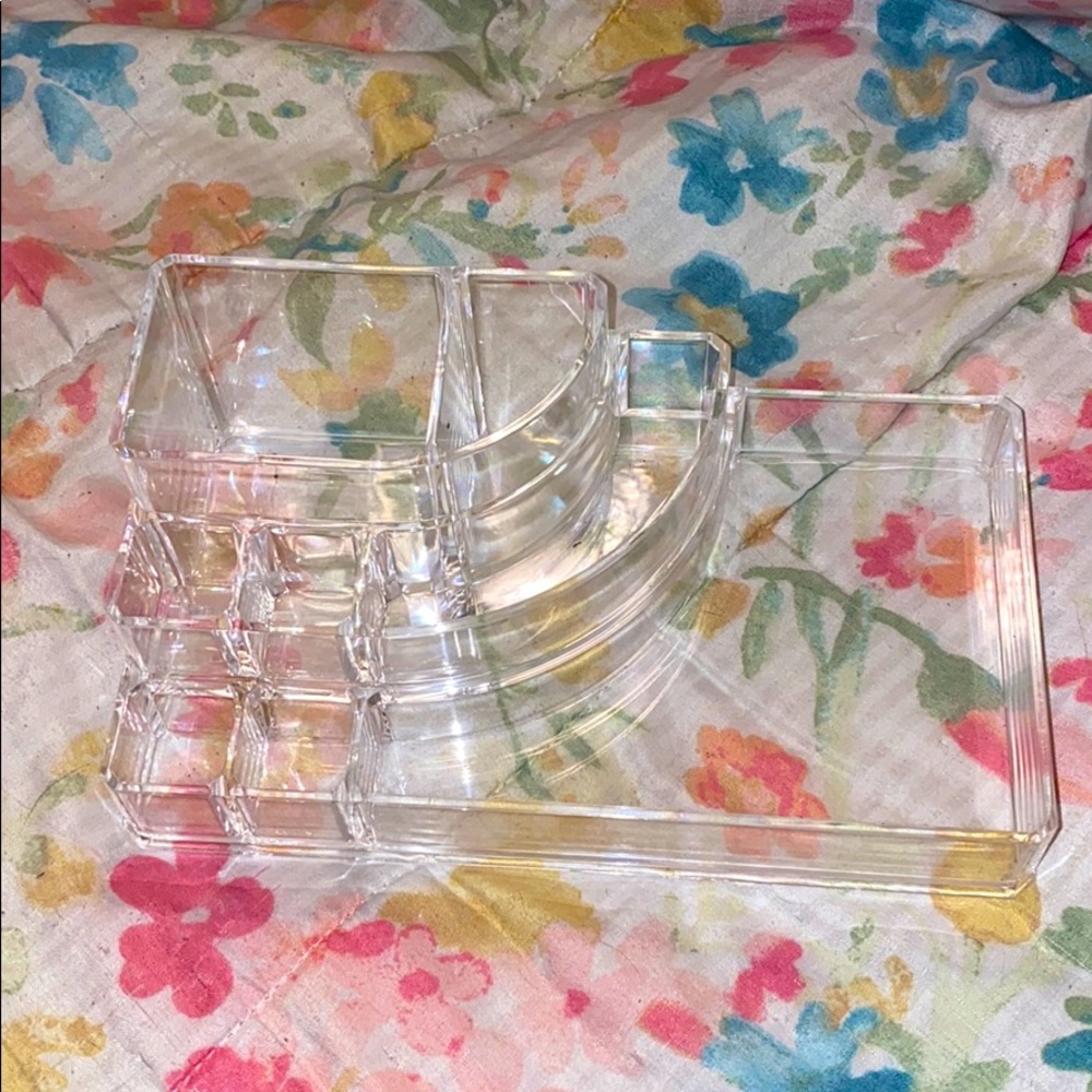 Clear makeup Organizer